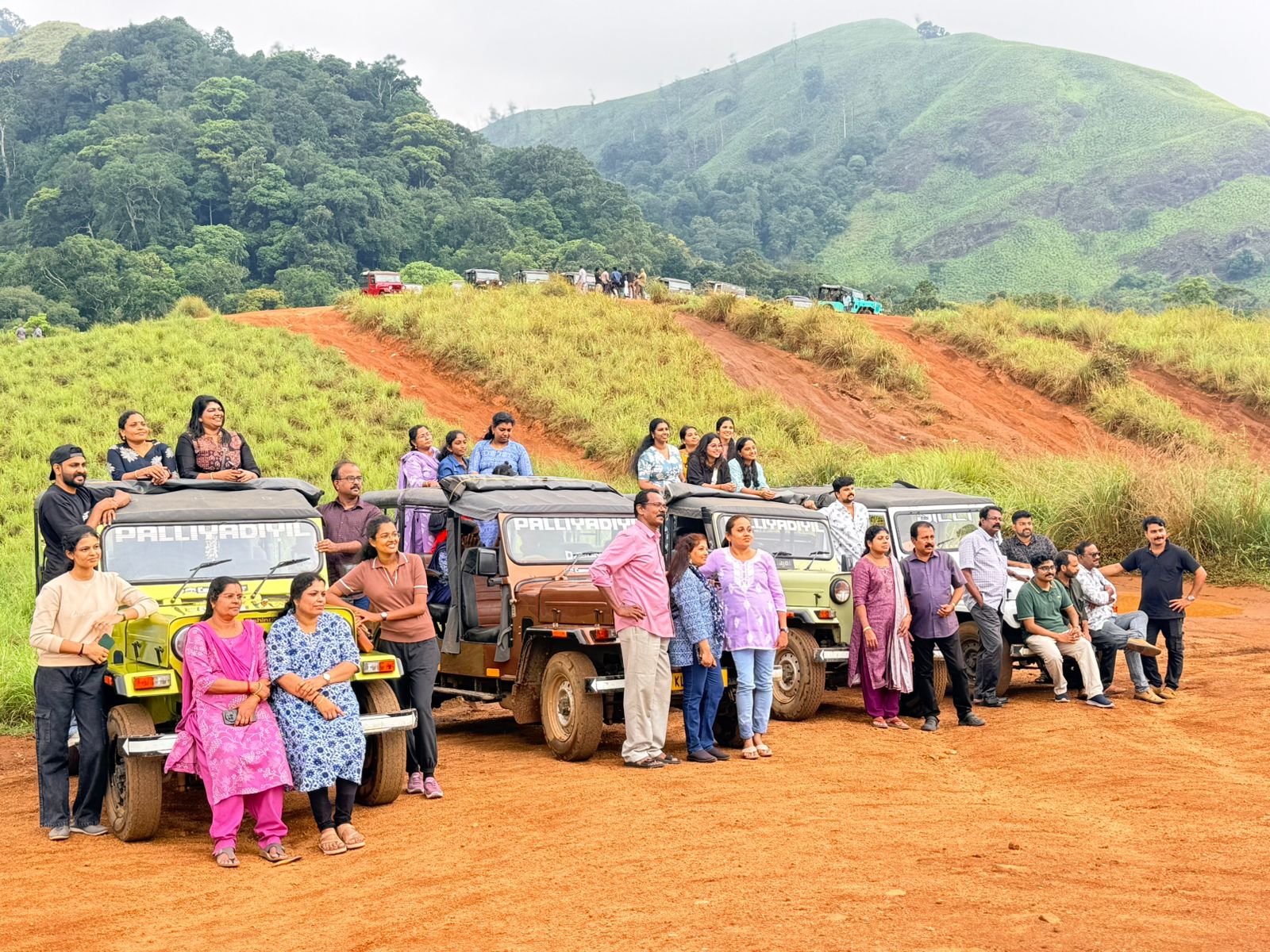 Jeep safari experience with Palliyadiyil Tourism