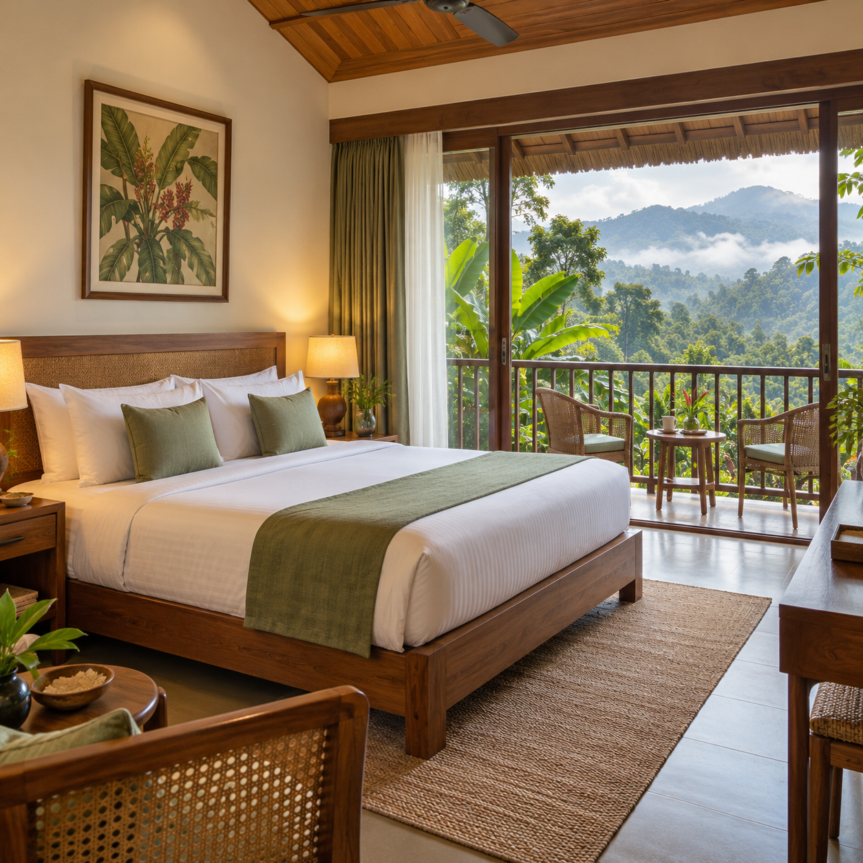 Accommodation options for a stay in Thekkady