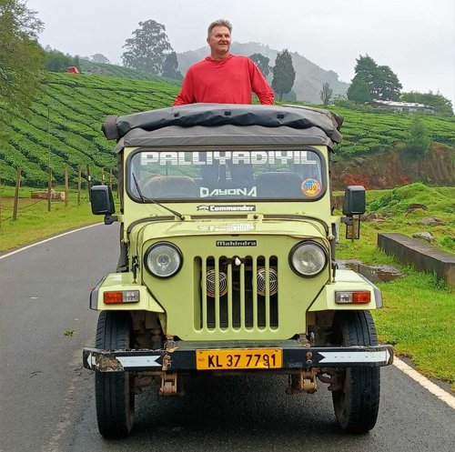 Palliyadiyil Tourism jeep on a scenic safari outing